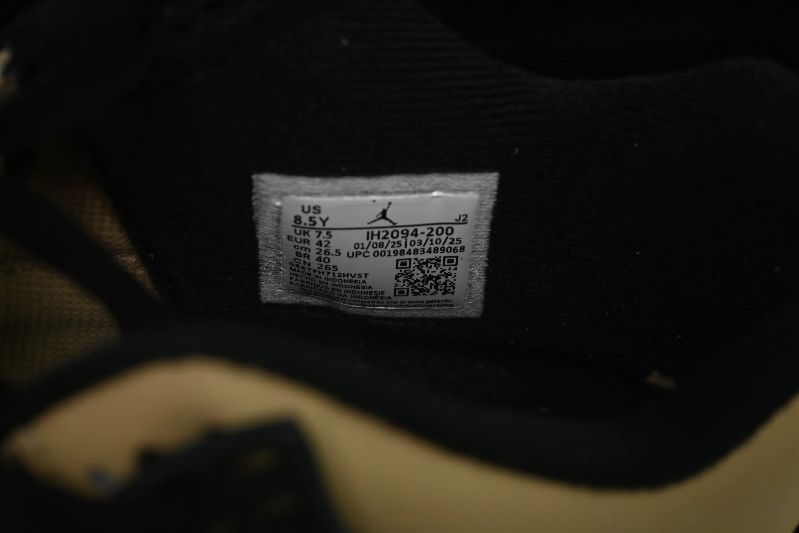 All categories Air Jordan Jordan series basketball shoes Air Jordan 4 Air Jordan 4 Retro "Pizza" AJ4 Joe 4 Pizza Brown IH2094-200